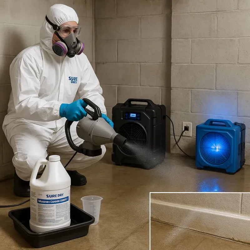 Sanitization and Odor Removal process in Madelia, MN