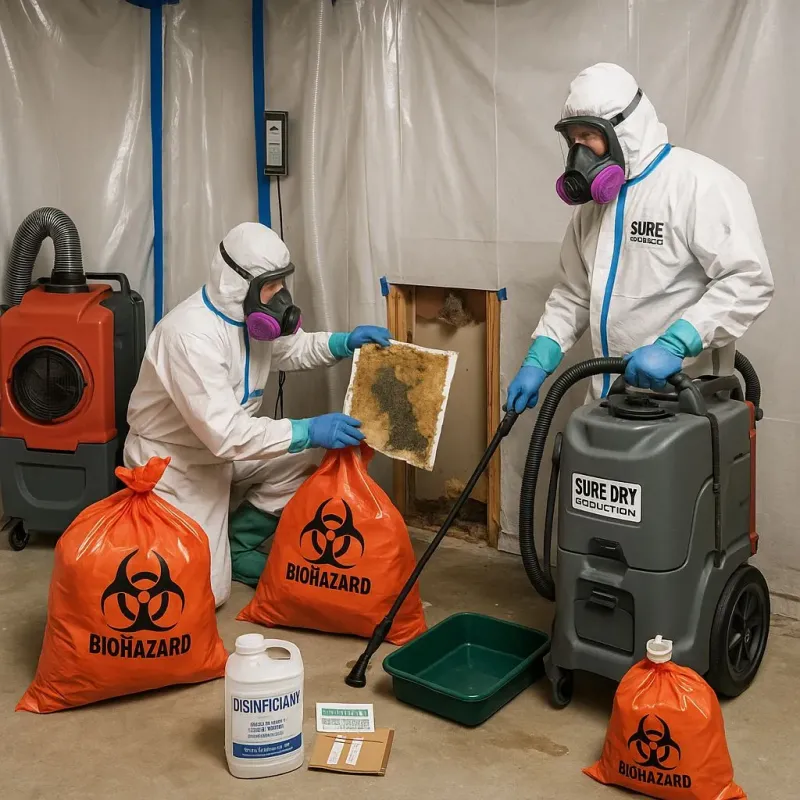 Contaminated Water Handling Protocols process in Madelia, MN